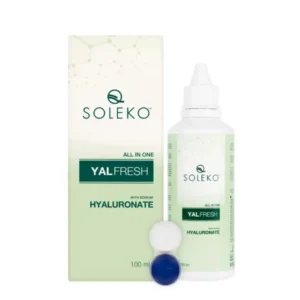 محلول مطهر للعدسات SOLEKO YAL FRESH مع حمض الهيالورونيك (IALURONICO)